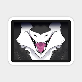 Black Sergal Magnet