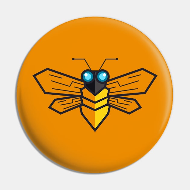 Robo Bee Pin by Jump.Design