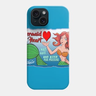 Mermaid at Heart Phone Case