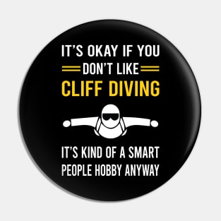 Smart People Hobby Cliff Diving Pin