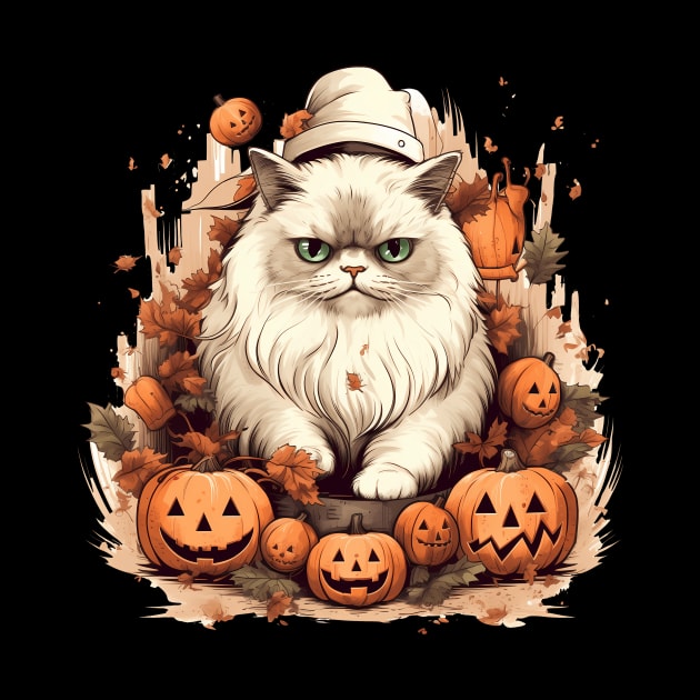 Persian Cat Cat Halloween, Cat Lover by dukito