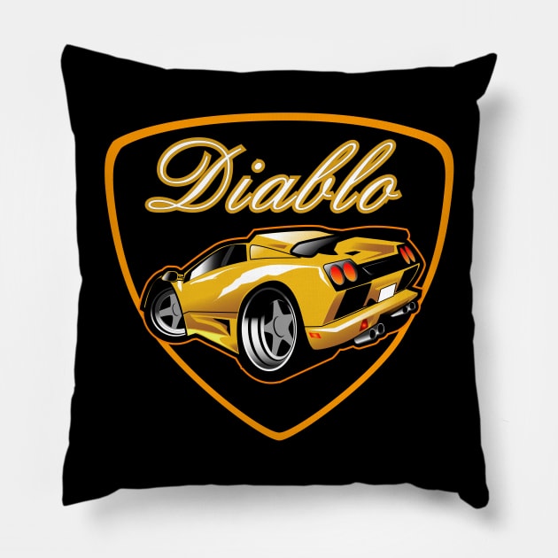 Diablo Pillow by Spikeani