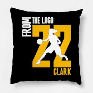 From the logo 22 Caitlin Clark Pillow