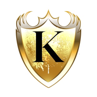 Letter K Shield T-Shirt