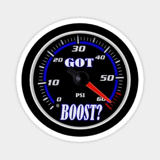 Got boost? Boost gauge design Magnet