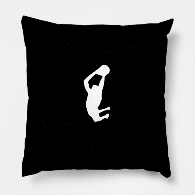 Clique Transparent Letter Design Pillow by knicksclique