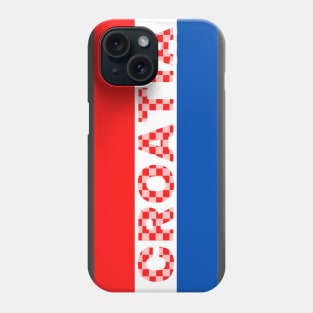 Croatia Flag Colors Phone Case