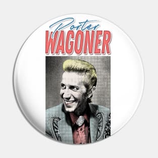 Porter Wagoner / Retro Aesthetic Style Fan Design Pin