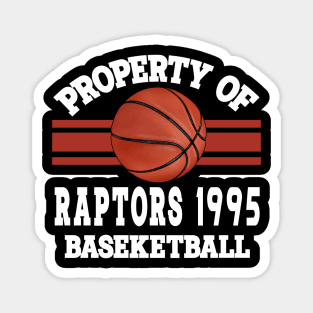 Proud Name Raptors Graphic Property Vintage Basketball Magnet