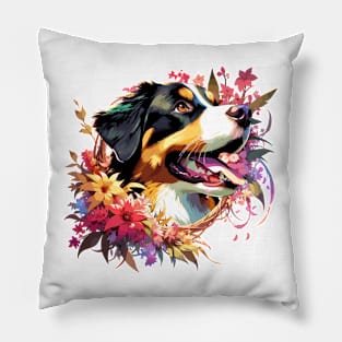 Appenzeller Sennenhund Joyful Mothers Day Dog Mom Gift Pillow