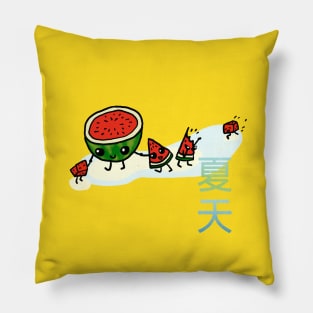 Watermelon Family Pillow