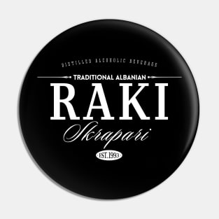 Traditional Albanian Raki Pin