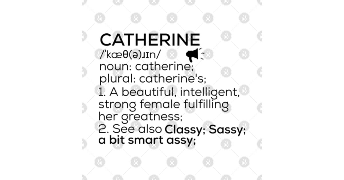 Catherine Name Definition Catherine Female Name Catherine Sticker