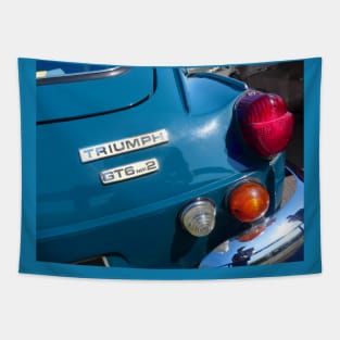 Triumph GT6, Vintage British Sports Car Tapestry