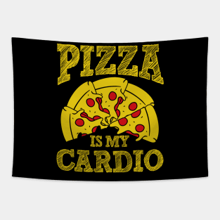 Pizza is my Cardio Tapestry