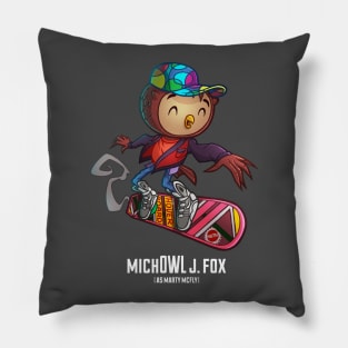 Mich-OWL J Fox Pillow