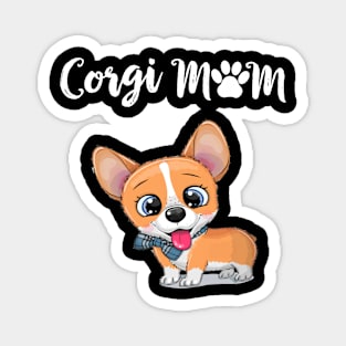 Corgi Mom (175) Magnet