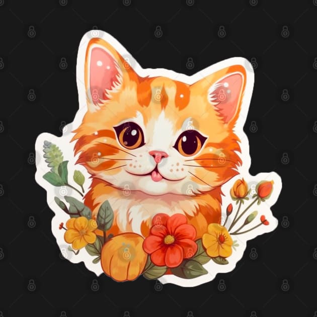 cute cat by Sanzida Design