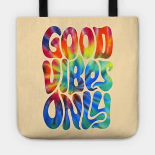 Good Vibes Only | Rainbow Tote