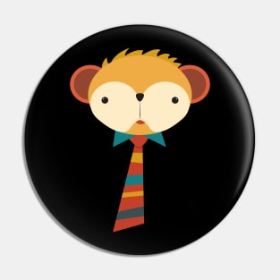 Business Monkey Pin