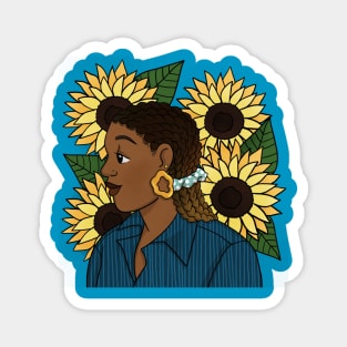 Sunflower Magnet