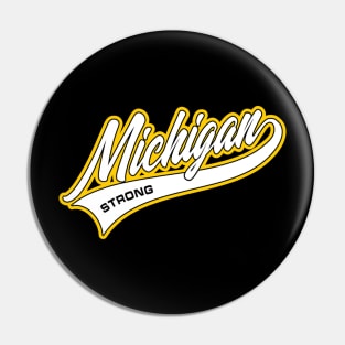 Michigan State Strong Pin