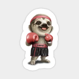 BOXING SLOTH 2022 Magnet