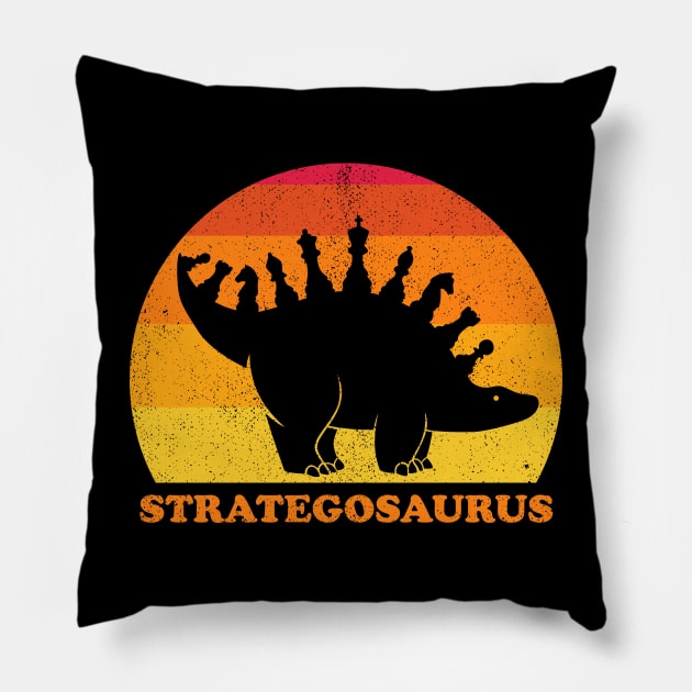 Strategosaurus Pillow by Sachpica