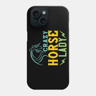 Crazy Horse Lady Phone Case