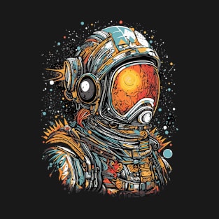 DMT Art Psychedelic Spaceman T-Shirt