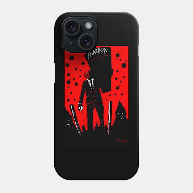 Tall Man Casket Phone Case by DougSQ