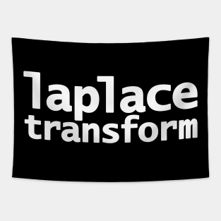 Laplace Transform Math Typography White Text Tapestry