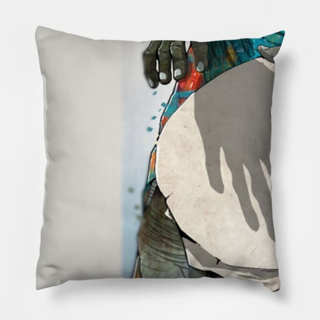 african drums Pillow by luisanmuan