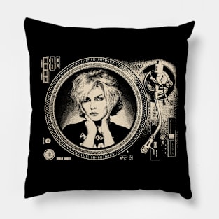 Vinyl Record Blondie BAD Pillow