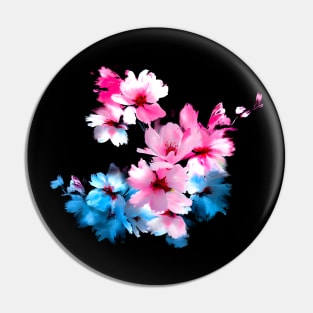 Japanese Sakura Cherry Blossoms Pin