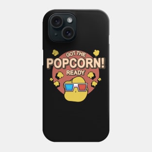 Got The Popcorn Ready 3D Vintage Style Phone Case