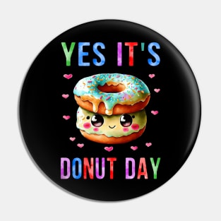 yes its donut day Pin