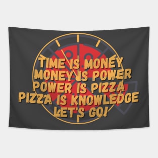 Pizza is Power Tapestry