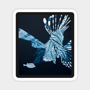 Lionfish DEEP BLUE SEA Magnet