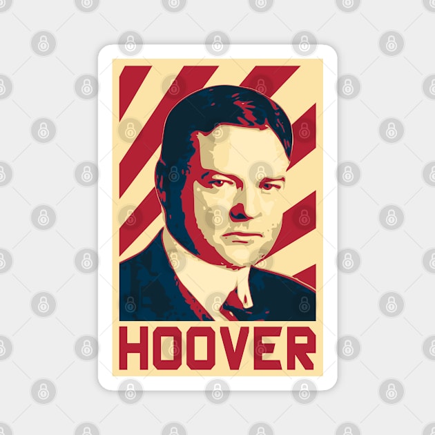 Herbert Hoover Magnet by Nerd_art