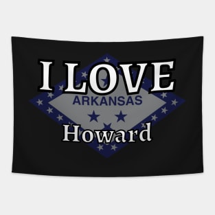 I LOVE Howard | Arkensas County Tapestry