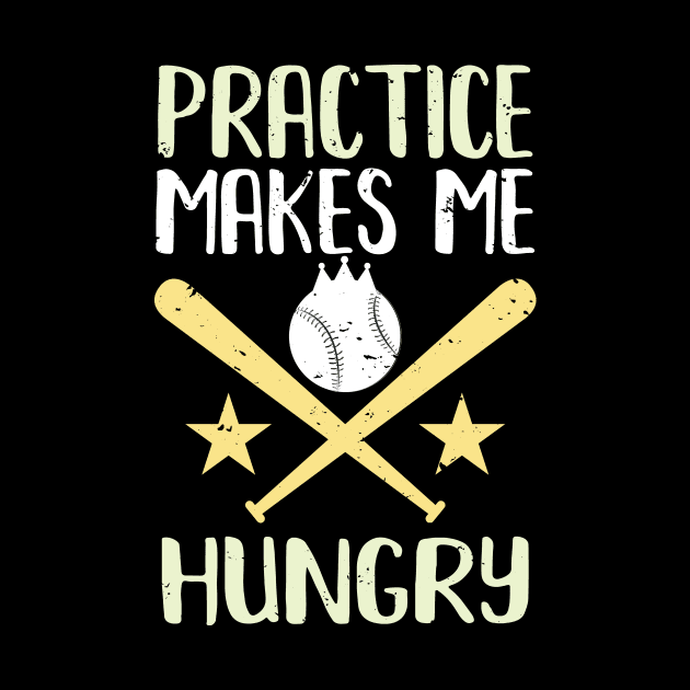 Funny Baseball Training Quote by PixelArt