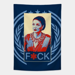 Secretary General F*CK Poster Tapestry