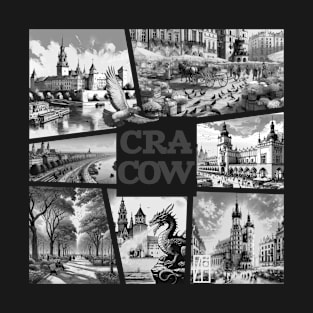 POLISH CITY - CRACOW - TRAVEL -3 T-Shirt