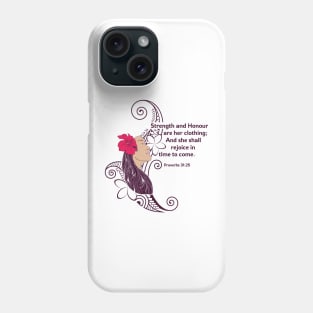 Strength and honour. Phone Case