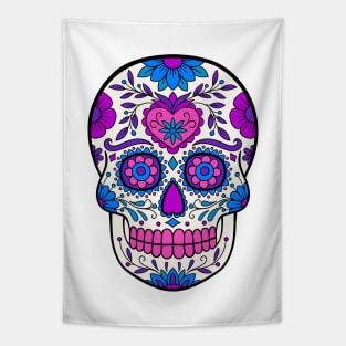 Sugar Skull Art Tapestry