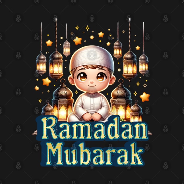 Kids Ramadan Mubarak Happy Ramadan by Mind Your Tee