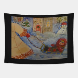 Christmas time Tapestry