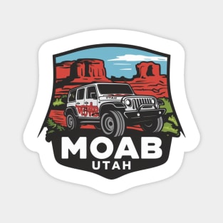 Moab Utah 4x4 Adventure Magnet