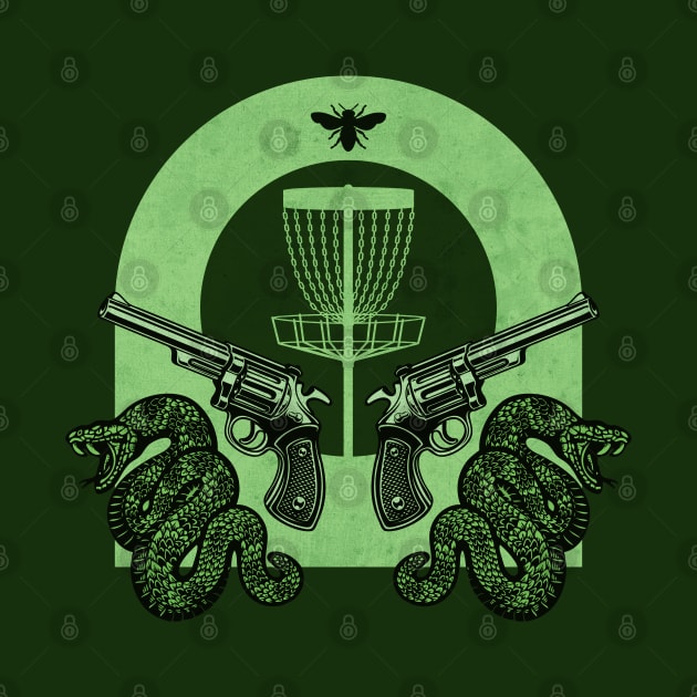 Green Disc Golf Shooter Team by CTShirts